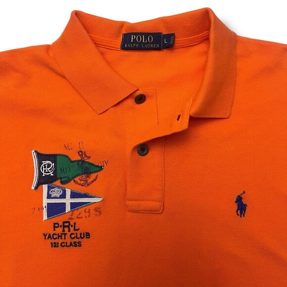 Lot Of 2 Polo Ralph Lauren SS Polo Shirt LG - Picture 2 of 14